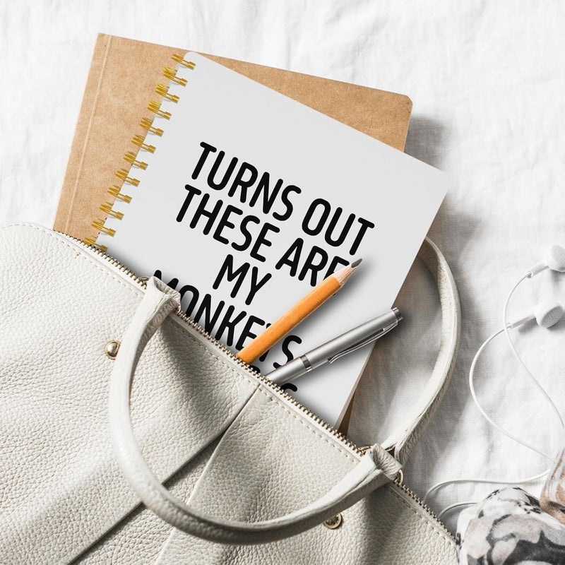 EKGJW Funny Notebooks for Work, White Aesthetic Journal, Funny Boss Day Gifts, Boss Gifts for Men Women, Funny Gifts for Boss, Boss Office Decor, Spiral Notebook 5.5x8.3 Inch - Image 5